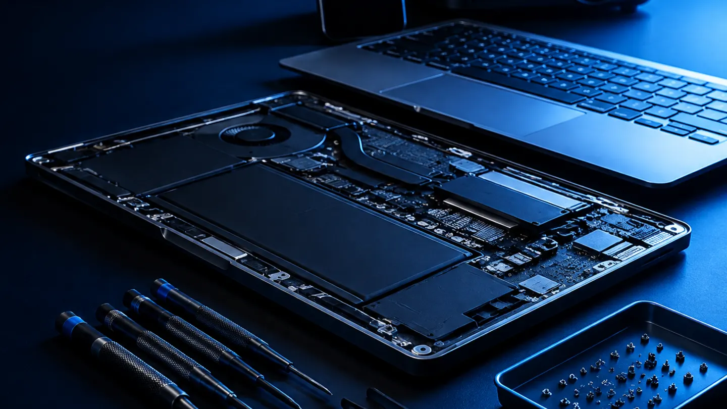 Software Repair on the bench at Tech Depot
